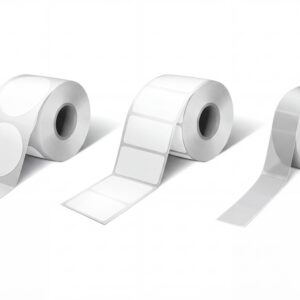 White Gloss Polyester Labels / Film