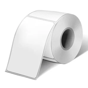 White Removable Paper Labels